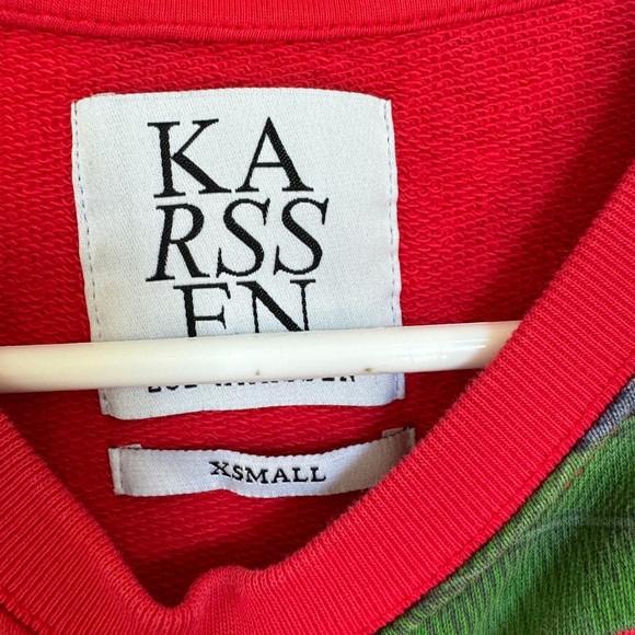 Zoe Karssen Island Fever Graphic Plant prints jumper XS - Picture 10 of 11